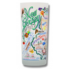 State of New Jersey Frosted Glass Tumbler