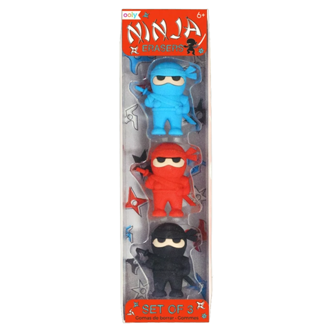Ninja Erasers Ninja Erasers