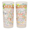 Oakland Frosted Glass Tumbler