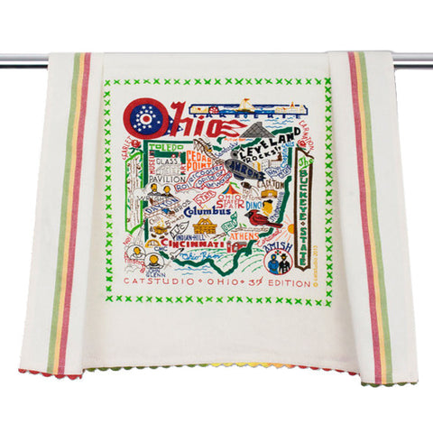 State of Ohio Dish Towel State of Ohio Dish Towel