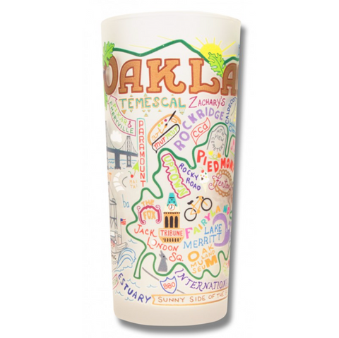 Oakland Frosted Glass Tumbler Oakland Frosted Glass Tumbler