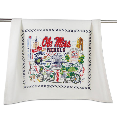 University of Mississippi (Ole Miss) Collegiate Dish Towel University of Mississippi (Ole Miss) Collegiate Dish Towel