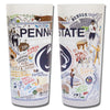 Penn State University Collegiate Frosted Glass Tumbler
