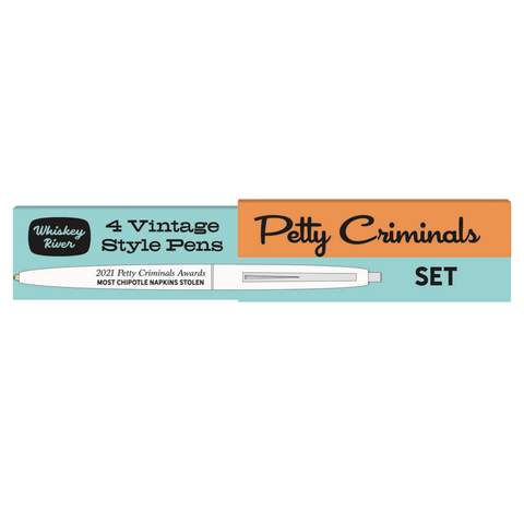 Petty Criminals Awards Pen Set Petty Criminals Awards Pen Set