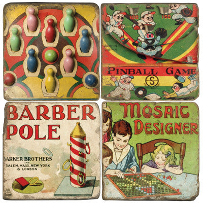 Retro Games Drink Coasters Retro Games Drink Coasters