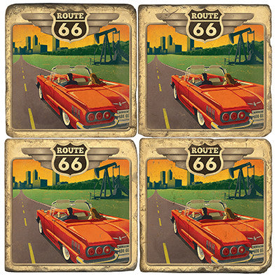 Route 66 Drink Coasters Route 66 Drink Coasters
