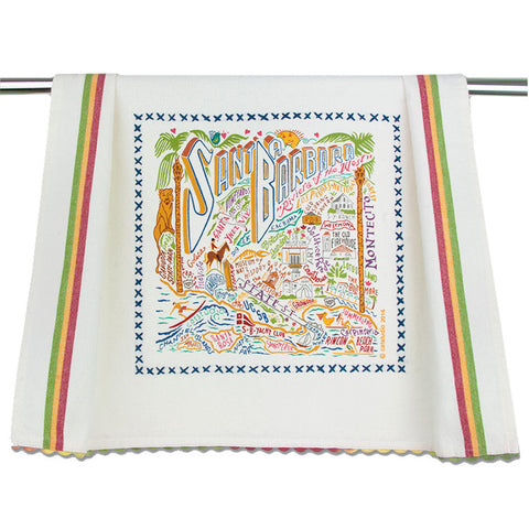 Santa Barbara Dish Towel Santa Barbara Dish Towel