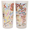 Scotland Frosted Glass Tumbler