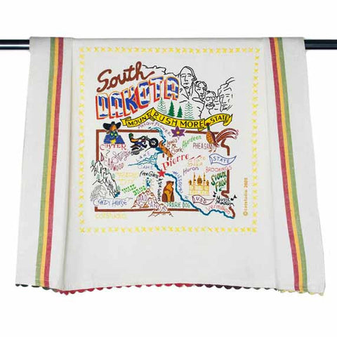 State of South Dakota Dish Towel State of South Dakota Dish Towel