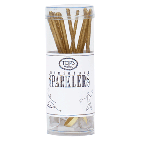 Mini Party Sparklers Gold (12 pc.) Mini Party Sparklers Gold (12 pc.)
