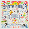 Santa Monica Dish Towel