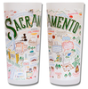 Sacramento Frosted Glass Tumbler