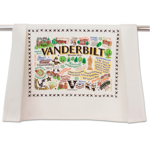Vanderbilt University Collegiate Dish Towel Vanderbilt University Collegiate Dish Towel