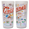Cincinnati Frosted Glass Tumbler