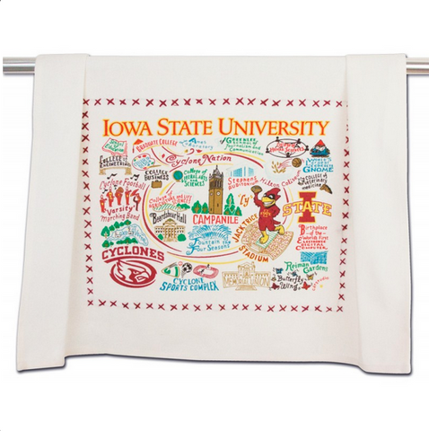 Iowa State University Collegiate Dish Towel Iowa State University Collegiate Dish Towel