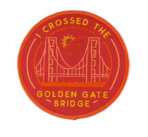 I Crossed the Golden Gate Bridge Patch I Crossed the Golden Gate Bridge Patch