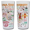 Iowa State University Collegiate Frosted Glass Tumbler