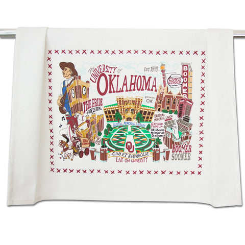 University of Oklahoma Collegiate Dish Towel University of Oklahoma Collegiate Dish Towel