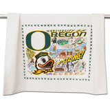 University of Oregon Collegiate Dish Towel
