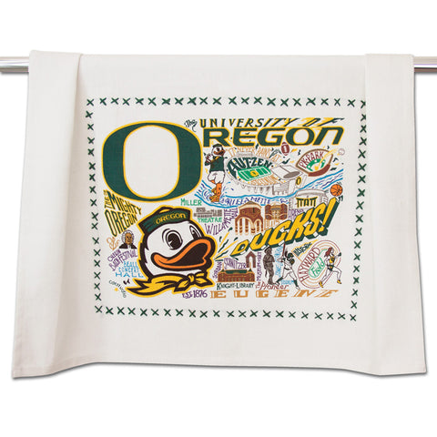 University of Oregon Collegiate Dish Towel University of Oregon Collegiate Dish Towel
