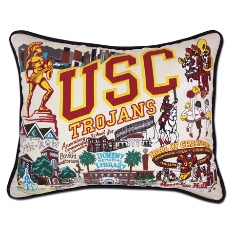 USC Collegiate Embroidered Pillow USC Collegiate Embroidered Pillow