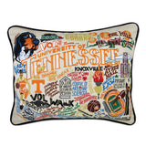 University of Tennessee Collegiate Embroidered Pillow