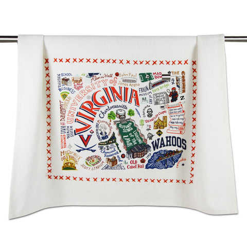 University of Virginia Collegiate Dish Towel University of Virginia Collegiate Dish Towel