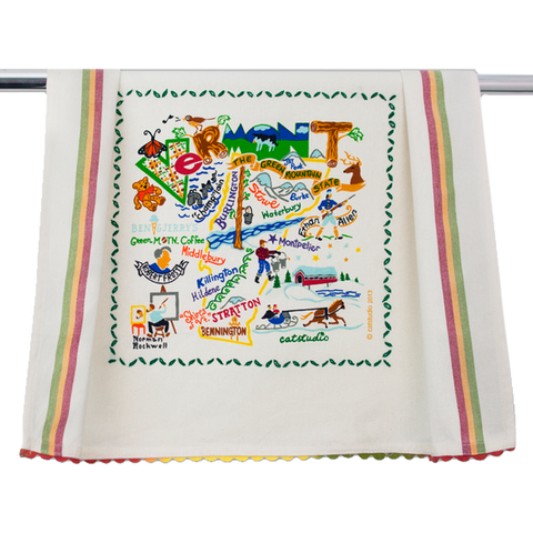 State of Vermont Dish Towel State of Vermont Dish Towel