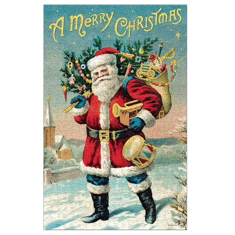 Vintage Santa Claus Jigsaw Puzzle Vintage Santa Claus Jigsaw Puzzle