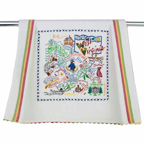 State of West Virginia Dish Towel State of West Virginia Dish Towel