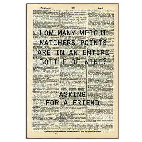 How Many WW Points Sign How Many WW Points Sign