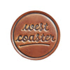 West Coaster Leather Coaster