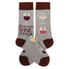 Socks - Awesome Wine Drinker