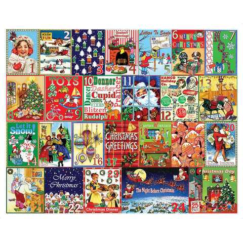 Christmas Calendar Jigsaw Puzzle Christmas Calendar Jigsaw Puzzle