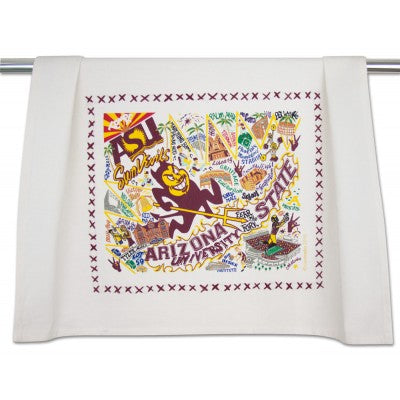 Arizona State Collegiate Dish Towel Arizona State Collegiate Dish Towel