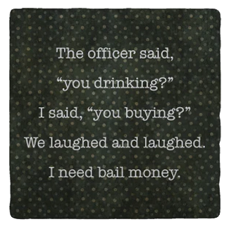 Bail Money Coaster Bail Money Coaster