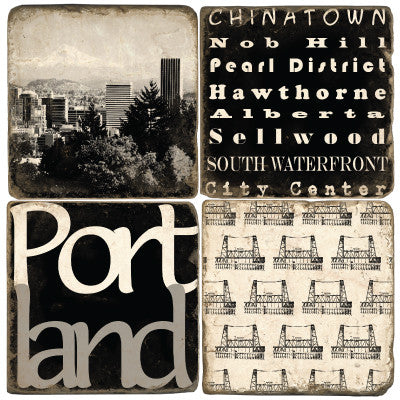 Portland Drink Coasters Portland Drink Coasters