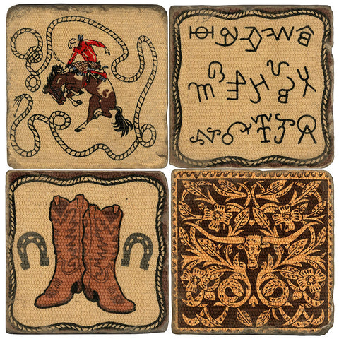 Western Drink Coasters Western Drink Coasters
