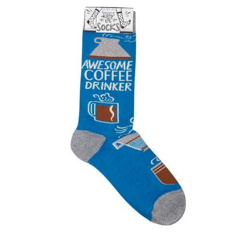 Socks - Awesome Coffee Drinker Socks - Awesome Coffee Drinker