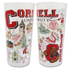 Cornell University Collegiate Frosted Glass Tumbler