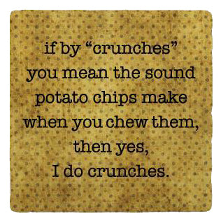 Crunches Coaster Crunches Coaster