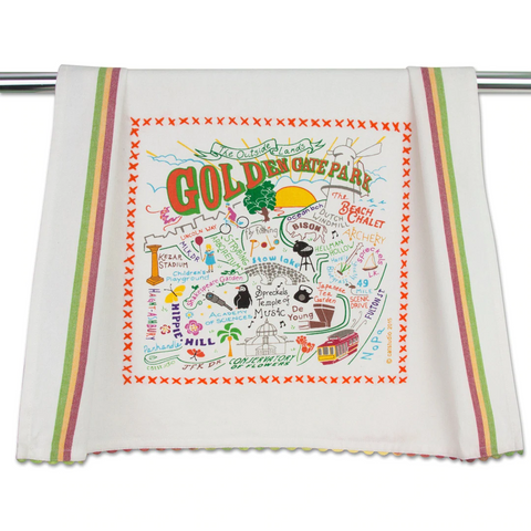 Golden Gate Park Dish Towel Golden Gate Park Dish Towel