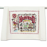 Harvard University Collegiate Dish Towel