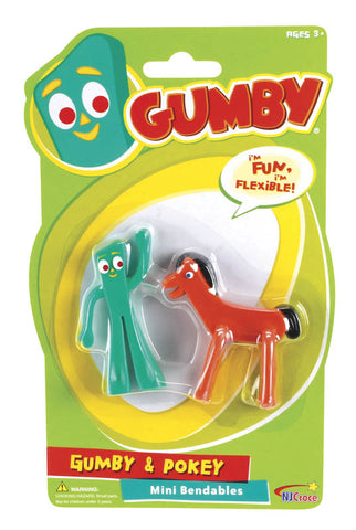 Bendable Pokey & Gumby - Pocket Size Bendable Pokey & Gumby - Pocket Size