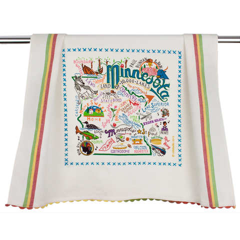 State of Minnesota Dish Towel State of Minnesota Dish Towel