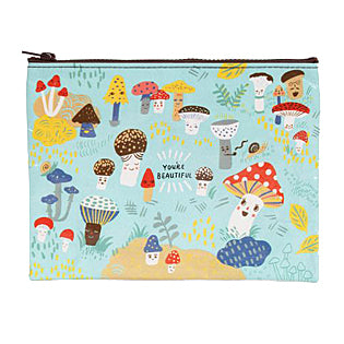 Cute Lil Mushrooms Zipper Pouch Cute Lil Mushrooms Zipper Pouch