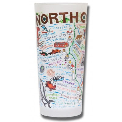 North Coast Frosted Glass Tumbler North Coast Frosted Glass Tumbler