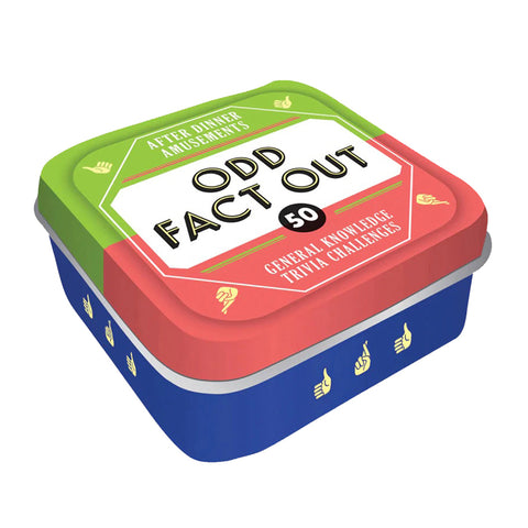 After Dinner Amusements : Odd Fact Out After Dinner Amusements : Odd Fact Out