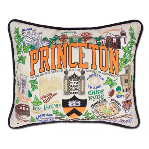 Princeton University Collegiate Embroidered Pillow Princeton University Collegiate Embroidered Pillow