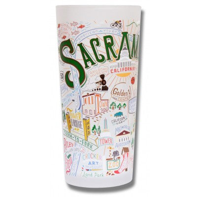 Sacramento Frosted Glass Tumbler Sacramento Frosted Glass Tumbler